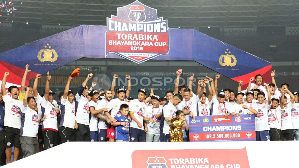 Arema Cronus. Copyright: &copy; Herry Ibrahim/Indosport